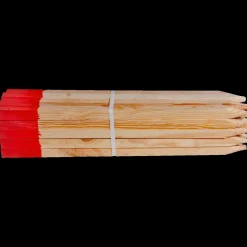Afsætningspæle m/rød top Ø25x600 mm* Måleværktøj Og Opmærkning
