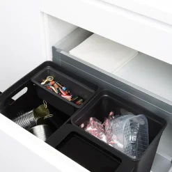 PlastTeam Avedøre-waste indsats sort* Affaldssortering|Tilbehør Til Kontor Og Værksted