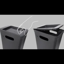 Avedøre-waste låg sort 10 L* Affaldssortering|Tilbehør Til Kontor Og Værksted