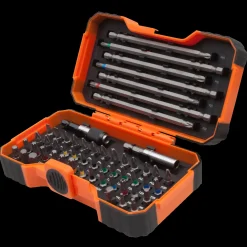 Bahco bitssæt 1/4" med farvering 54 dele* Bits- Og Bitssæt