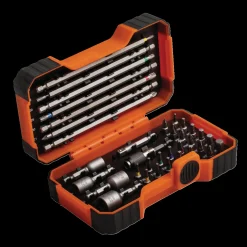 Bahco bitssæt 1/4" med farvering 35 dele* Bits- Og Bitssæt