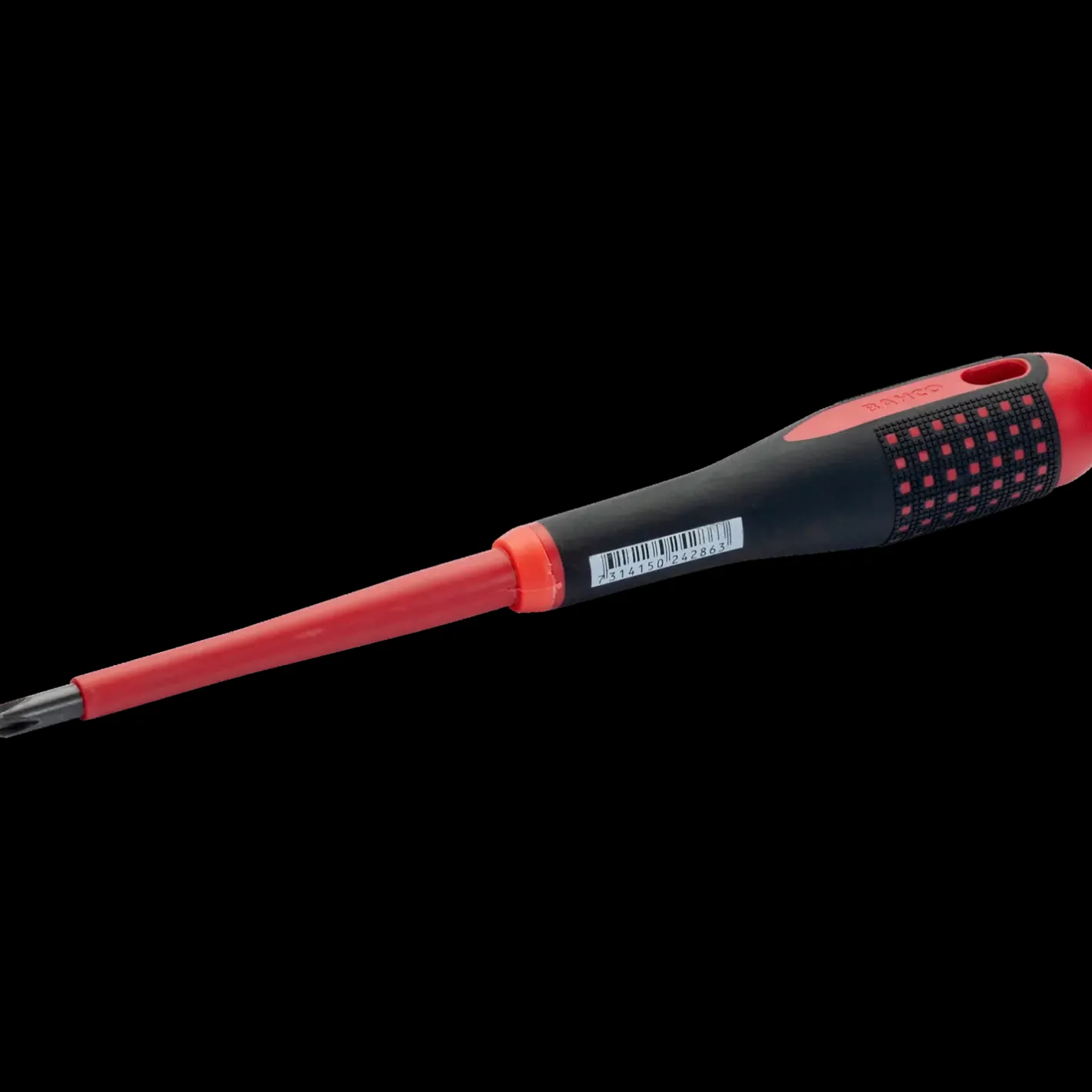 Bahco Ergo™ BE-8610S VDE-skruetrækker PH1 80 mm* Skruetrækkere