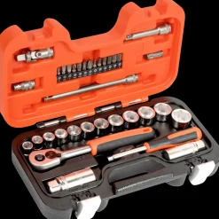 Bahco S330 topnøglesæt 1/4" og 3/8" - 34 dele* Værktøjsnøgler