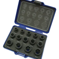 Bato Nordic Bato krafttopsæt ½" - 14 dele 10-24 mm kort* Værktøjsnøgler