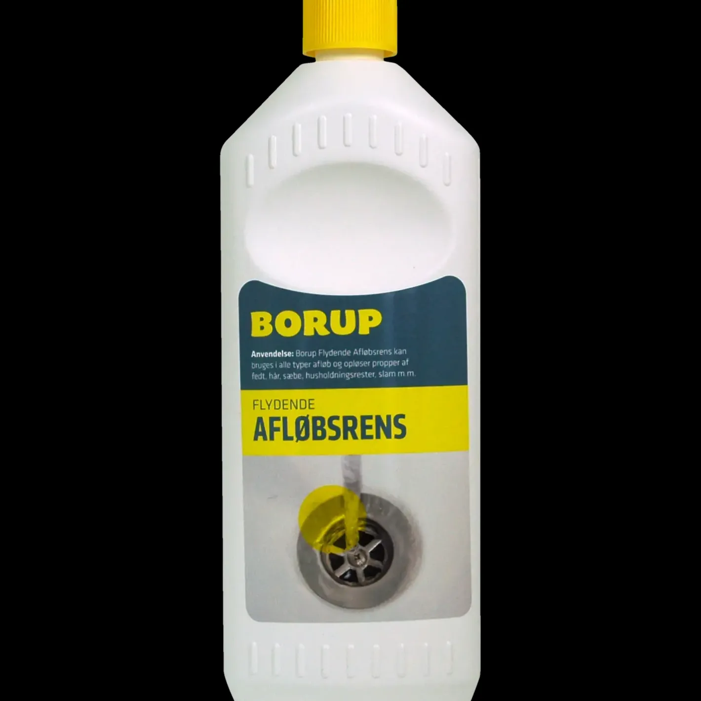 Borup afløbsrens flydende 1 L* Rengøringsartikler|Tilbehør Til Kontor Og Værksted