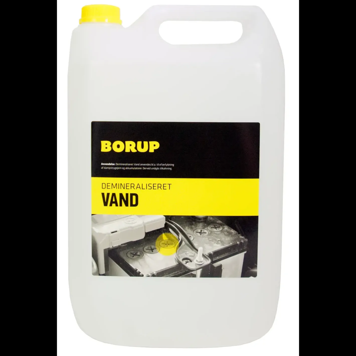 Borup demineraliseret vand 10 ltr.* Rengøringsartikler|Tilbehør Til Kontor Og Værksted