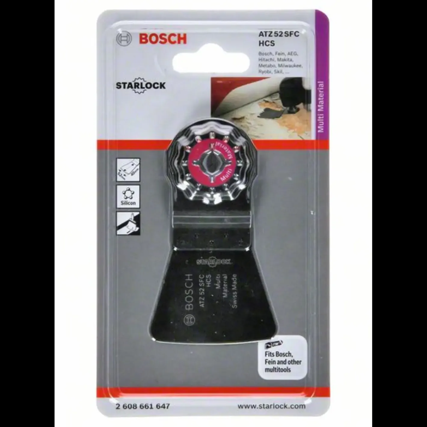 Bosch Professional Bosch ATZ 52 SFC skrabeklinge til multiværktøj* Multicutter-Klinger