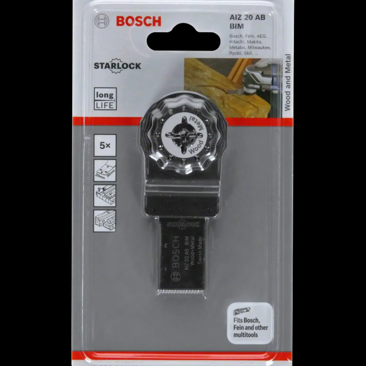 Bosch gør det selv Bosch BIM savklinge til dykskæring AIZ 20 AB Multi Material* Multicutter-Klinger