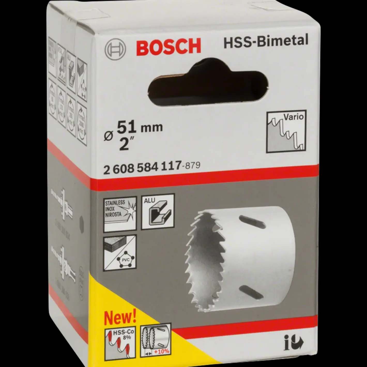 Bosch Professional Bosch bimetal hulsav Ø51 mm* Hulsave