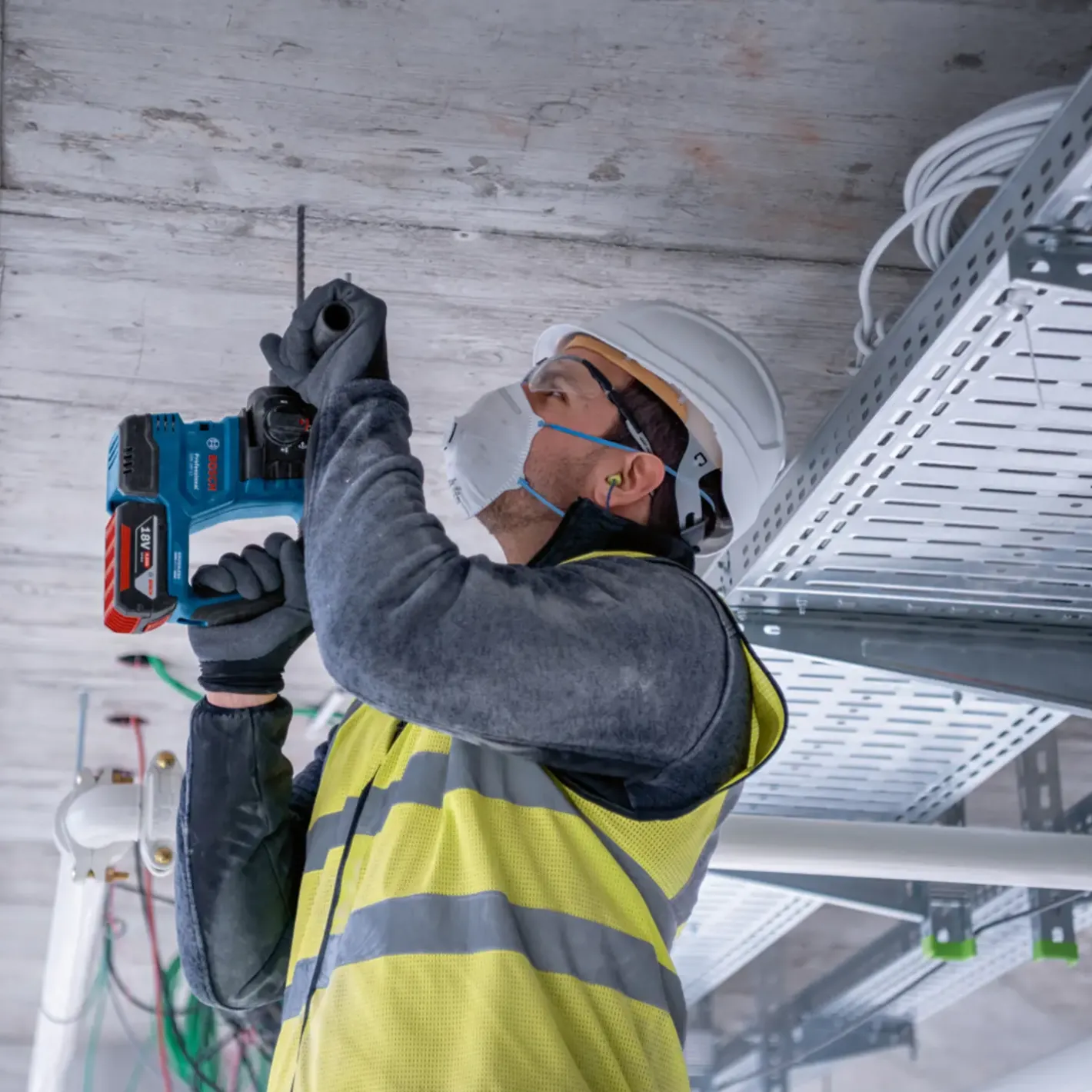 Bosch Professional Bosch borehammer akku GBH 18V-22 SOLO* Borehamre