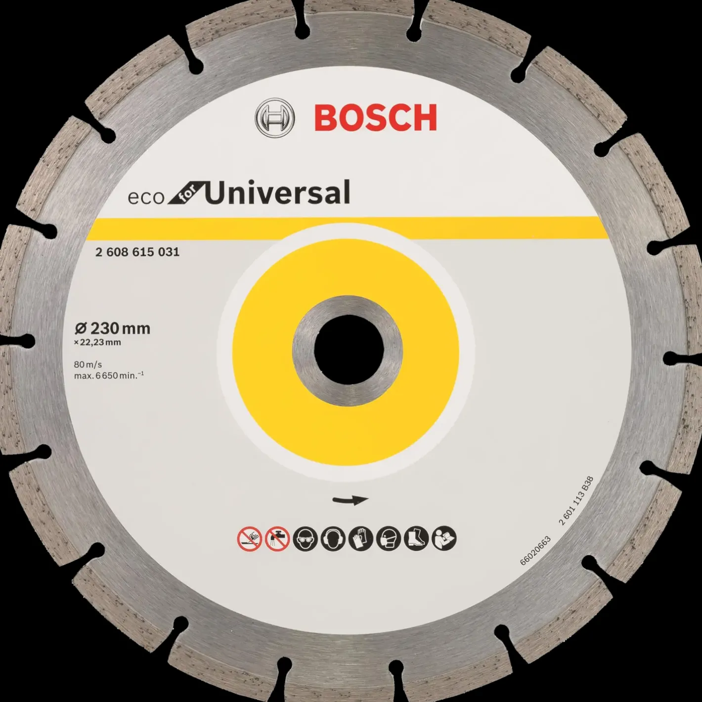 Bosch gør det selv Bosch Diamantskæreskive ECO for Universal* Klinger Til Vinkelslibere