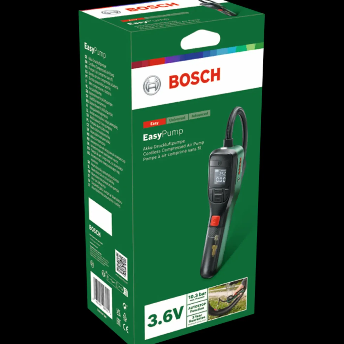 Bosch gør det selv Bosch Easy Pump 3,6V trykluftpumpe* Elværktøjssæt