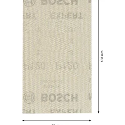 Bosch EXPERT M480 slibenet til planslibere 80x133 mm, G 120, 10 stk.* Sliberondeller Og Slibeark