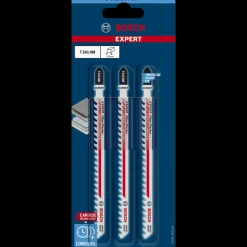 Bosch Professional Bosch Expert T341 HM fiber plaster stiksavklinge 132 mm 3 stk* Stiksavs-Klinger