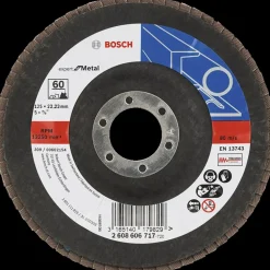 Bosch Expert til Metal X551 slibeskive Ø125 mm K60* Klinger Til Vinkelslibere