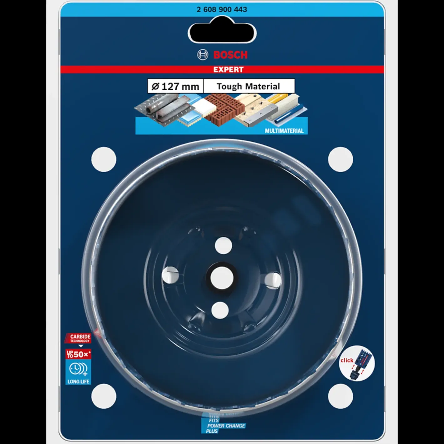 Bosch Expert tough material hulsave til slagboremaskiner Ø40 mm* Hulsave