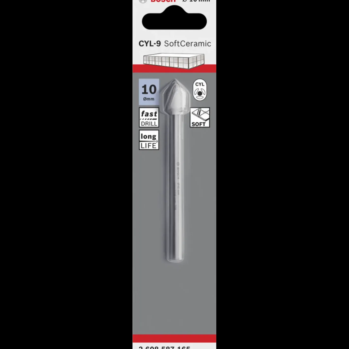 Bosch gør det selv Bosch Flisebor CYL-9 Ceramic 10x90 mm* Bor- Og Borsæt