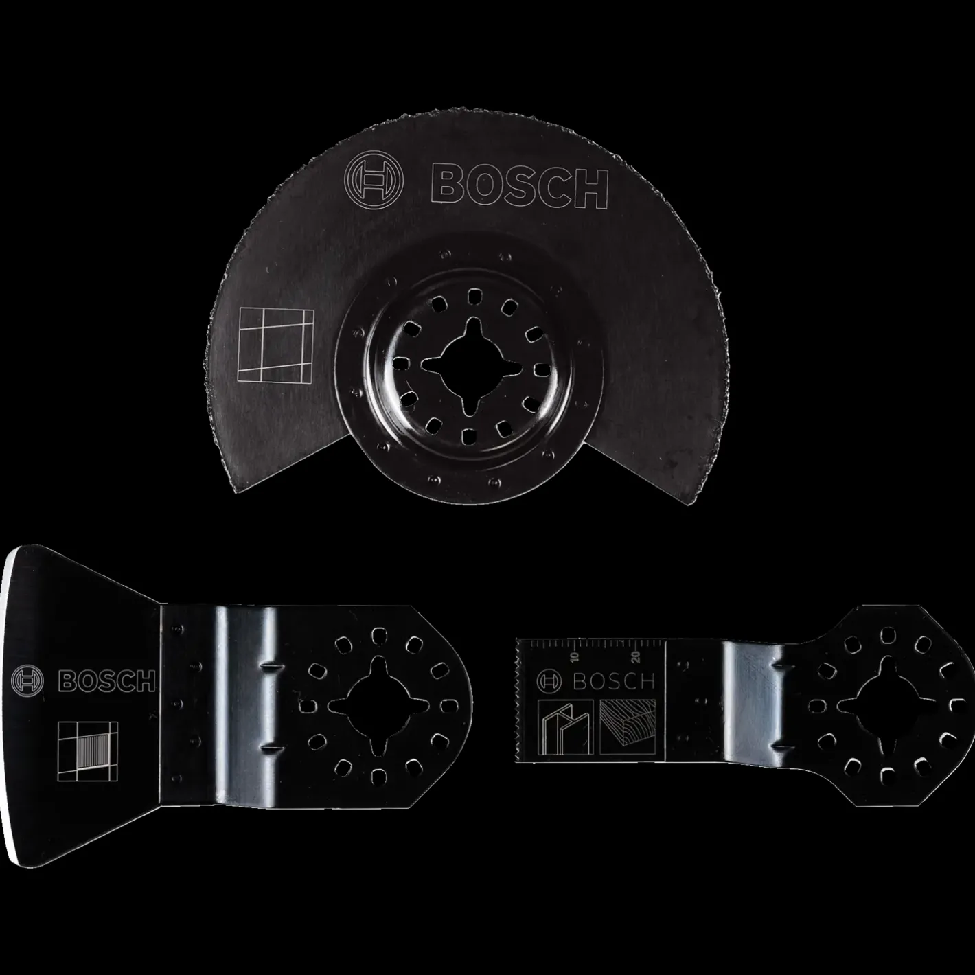 Bosch Professional Bosch flisesæt OMT 3 dele* Multicutter-Klinger
