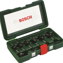 Bosch gør det selv Bosch fræsejernssæt hårdmetal 12 dele* Overfræser-Tilbehør