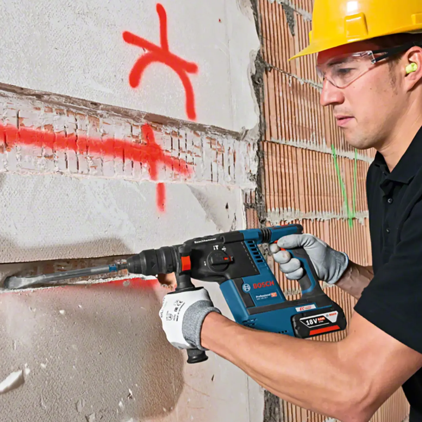 Bosch Professional Bosch GBH 18V-26 SDS-Plus borehammer solo* Borehamre