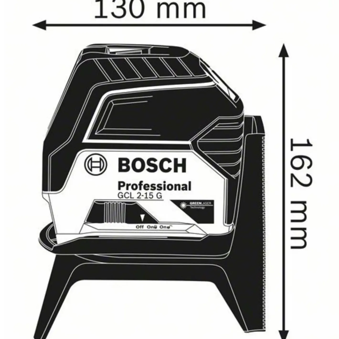 Bosch Professional Bosch GCL 2-15 G kombilaser* Måleudstyr