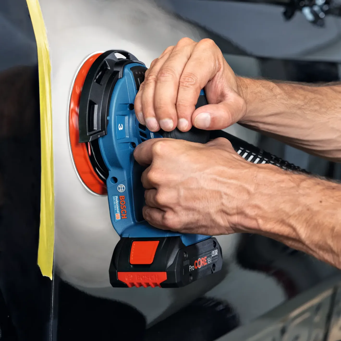 Bosch Professional Bosch GEX 18V-150-3 Professional excentersliber solo* Excenterslibere