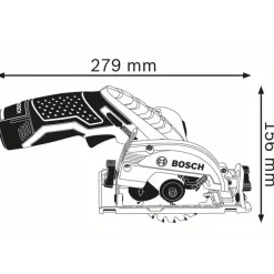 Bosch Professional Bosch GKS 12V-26 akku rundsav solo* Rundsave