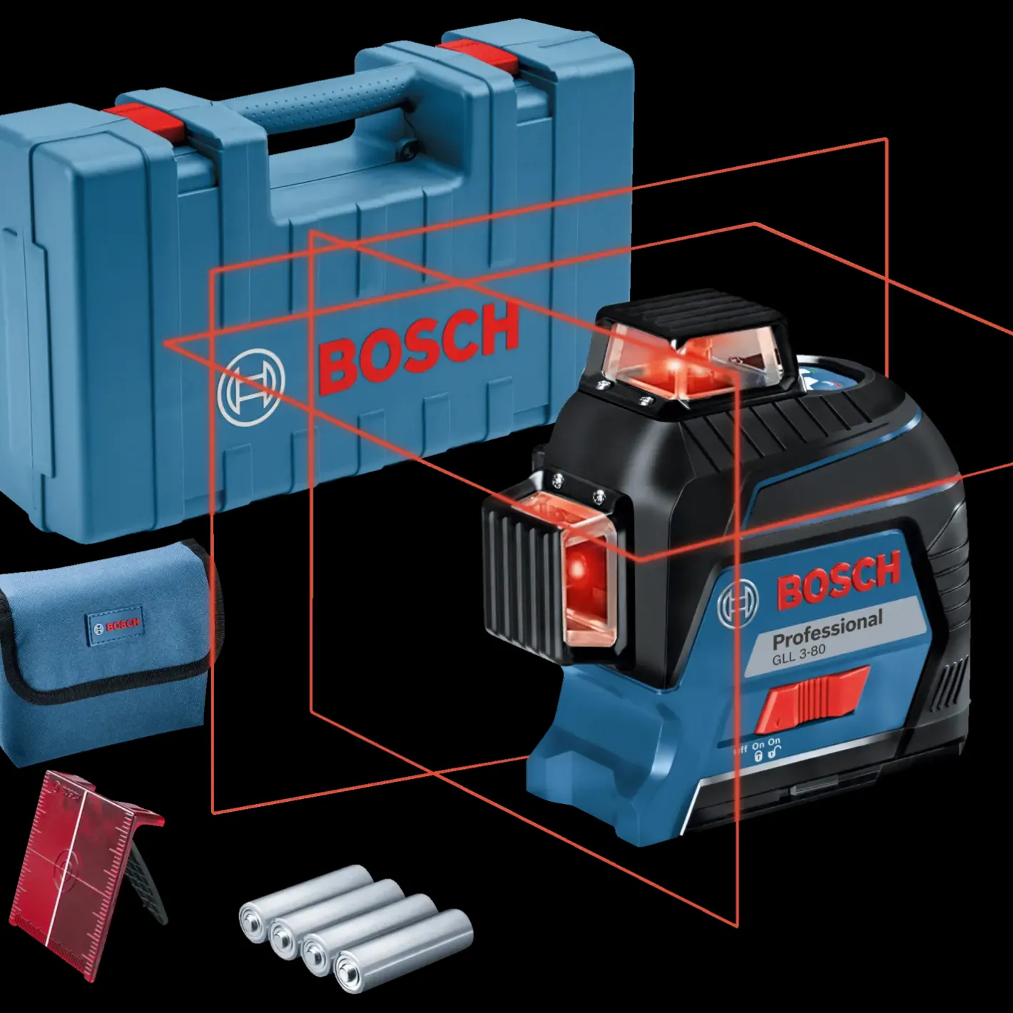 Bosch Professional Bosch GLL 3-80 cirkellaser* Måleudstyr
