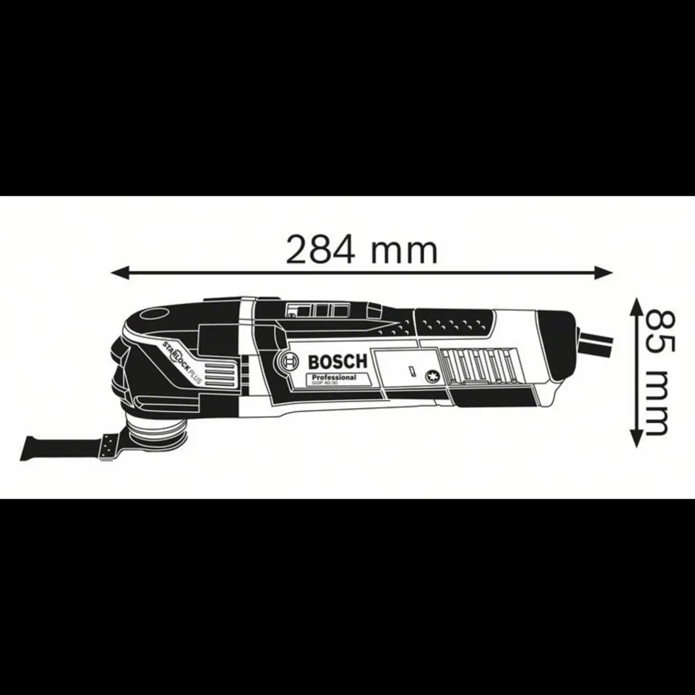 Bosch Professional Bosch GOP 40-30 Starlock Plus multicutter* Multicuttere