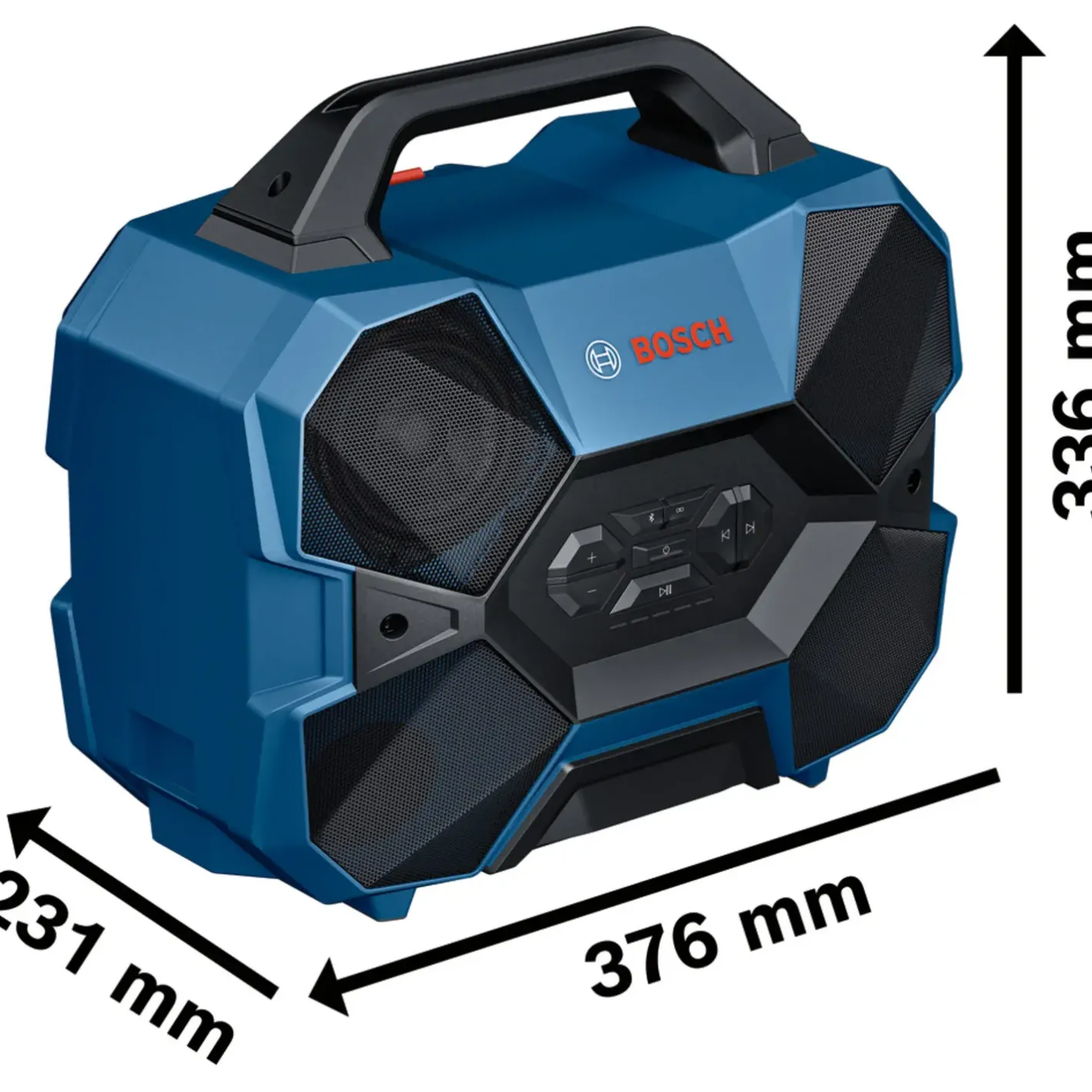 Bosch Professional Bosch GPB 18V-6 C bluetooth byggepladshøjtaler solo* Arbejdsradioer