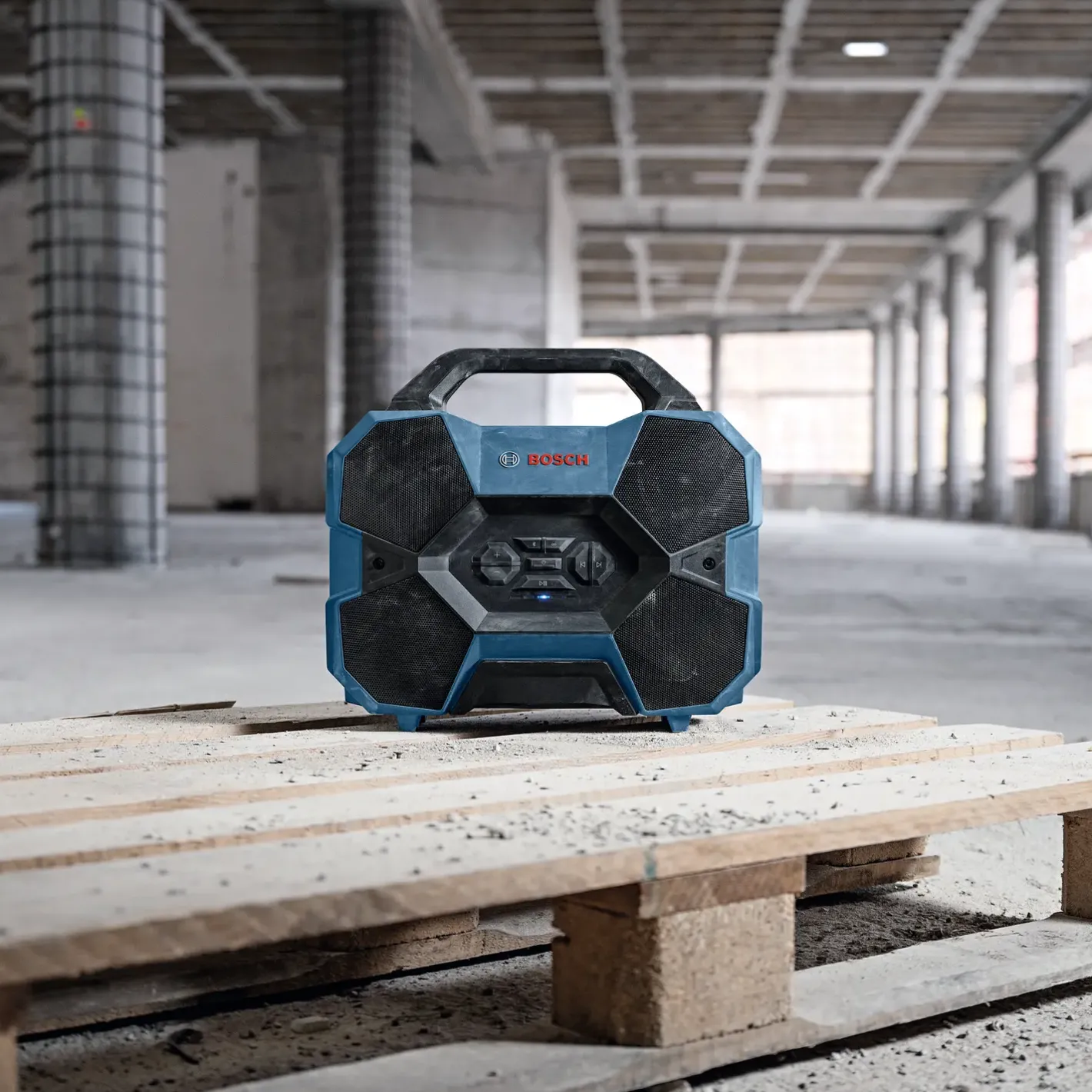 Bosch Professional Bosch GPB 18V-6 C bluetooth byggepladshøjtaler solo* Arbejdsradioer
