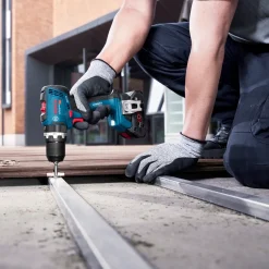 Bosch GSB 18V-65 slagboremaskine 2x5Ah batteri og L-BOXX* Bore- Og Skruemaskiner