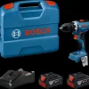 Bosch Professional Bosch GSR 18V-65 Professional bore-/skruemaskine 2x5Ah i L-BOXX* Bore- Og Skruemaskiner