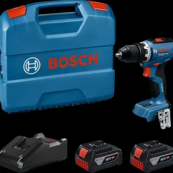 Bosch Professional Bosch GSR 18V-65 Professional bore-/skruemaskine 2x5Ah i L-BOXX* Bore- Og Skruemaskiner