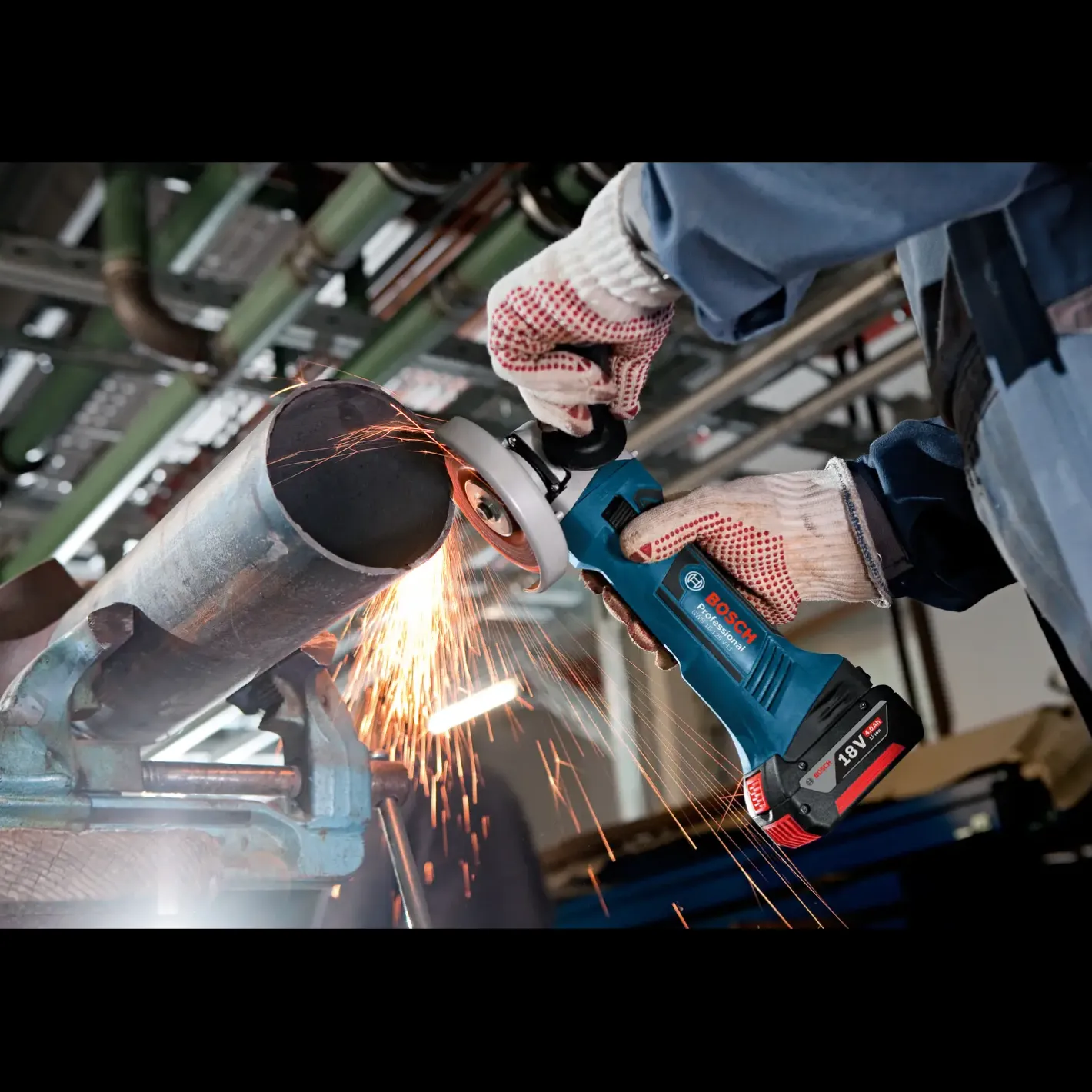 Bosch Professional Bosch GWS 18-125 V vinkelsliber solo* Vinkelslibere