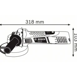 Bosch Professional Bosch GWS 7-125 vinkelsliber Ø125 mm 720 Watt* Vinkelslibere