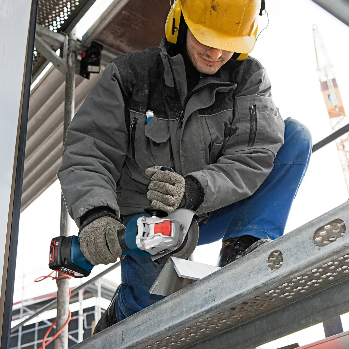 Bosch GWX akku vinkelsliber 18V-8 solo* Vinkelslibere