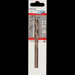 Bosch Metalbor HSS-Co, DIN 338 2x49 mm* Bor- Og Borsæt