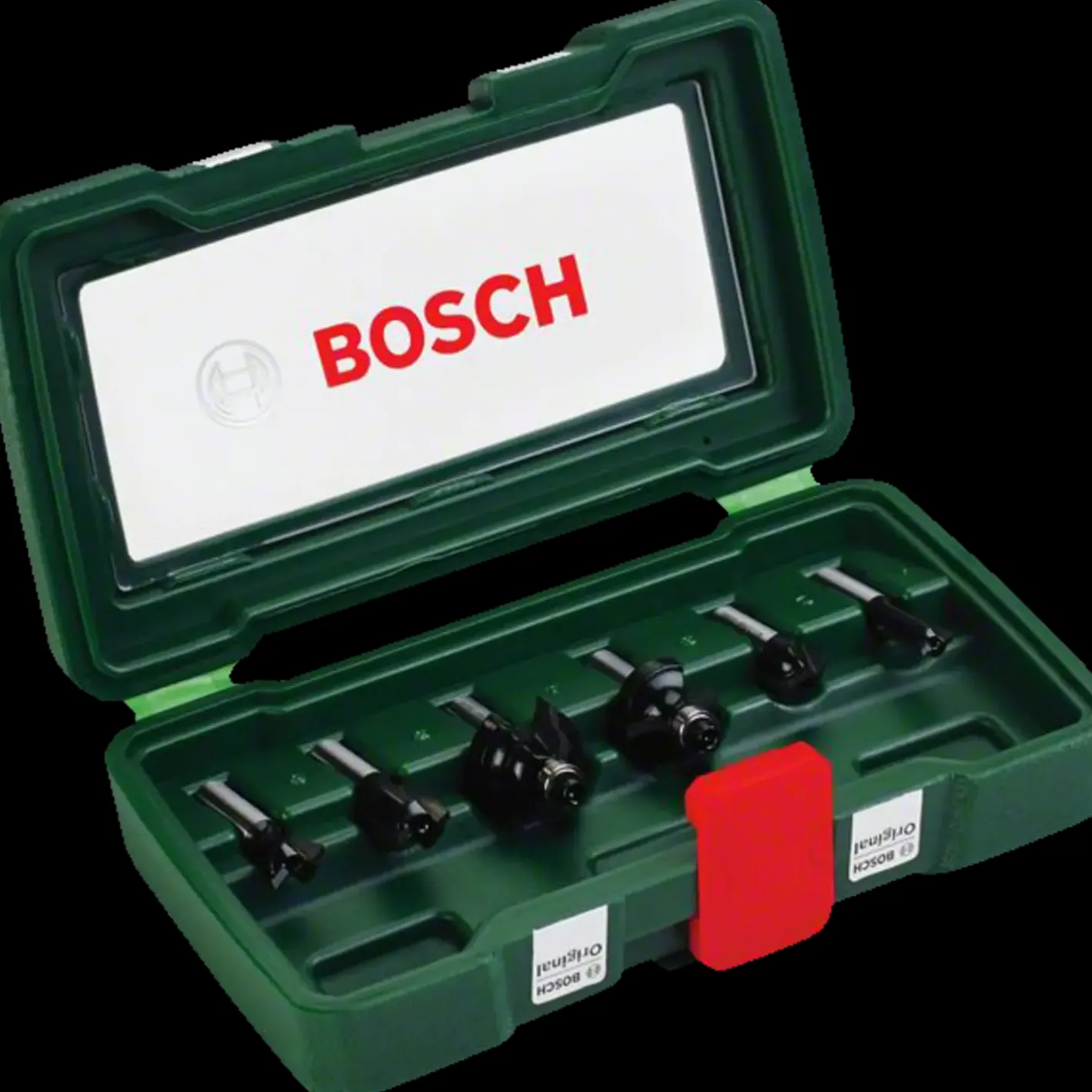 Bosch Professional Bosch overfræsersæt HM Ø8 mm m/6 dele* Overfræser-Tilbehør