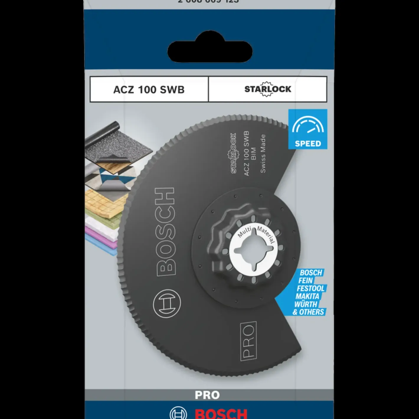 Bosch Professional Bosch PRO ACZ 100 SWB multicutterklinge, 100 mm* Multicutter-Klinger