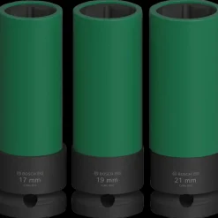 Bosch Professional Bosch PRO Impact Socket Set med PET-dæksler, 1/2", ekstra dyb, 3 stk.* Bits- Og Bitssæt