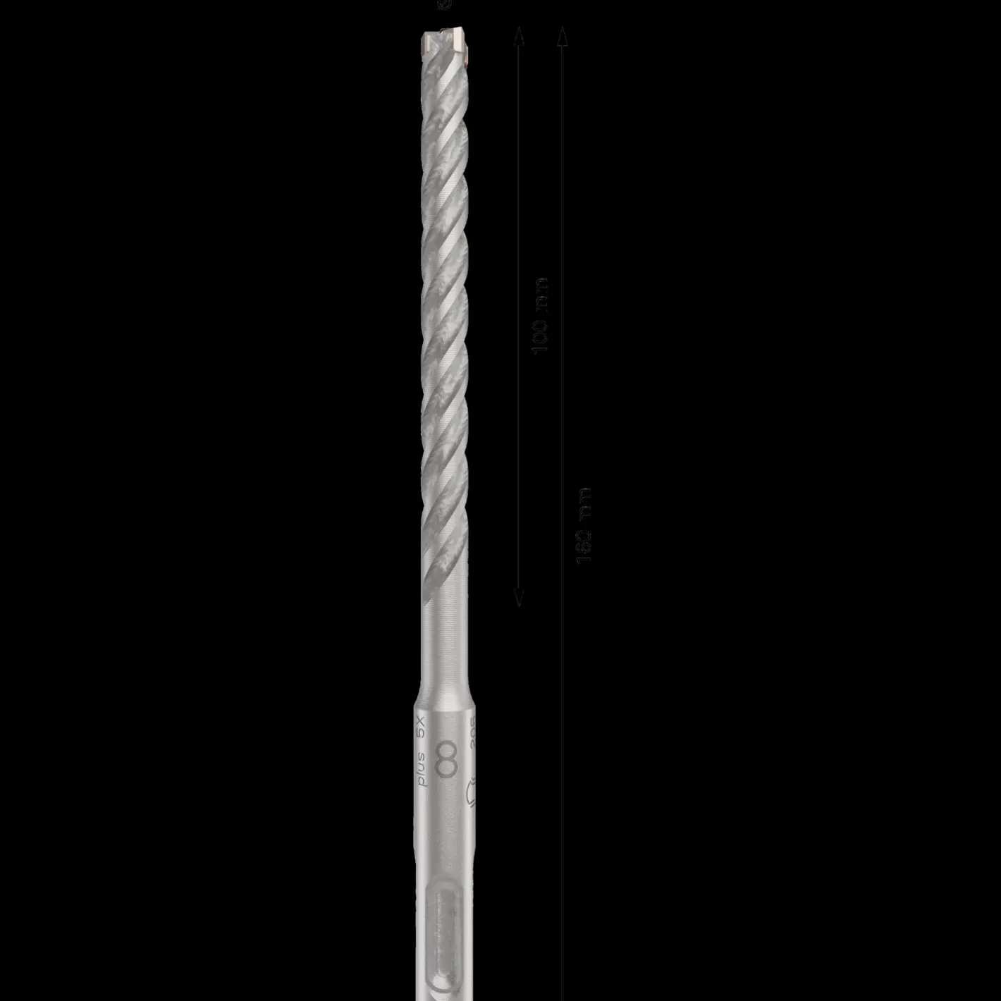 Bosch PRO SDS plus-5X hammerbor 6x50/110 mm* Bor- Og Borsæt