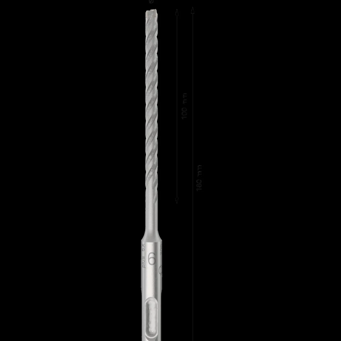Bosch PRO SDS plus-5X hammerbor 6x50/110 mm* Bor- Og Borsæt