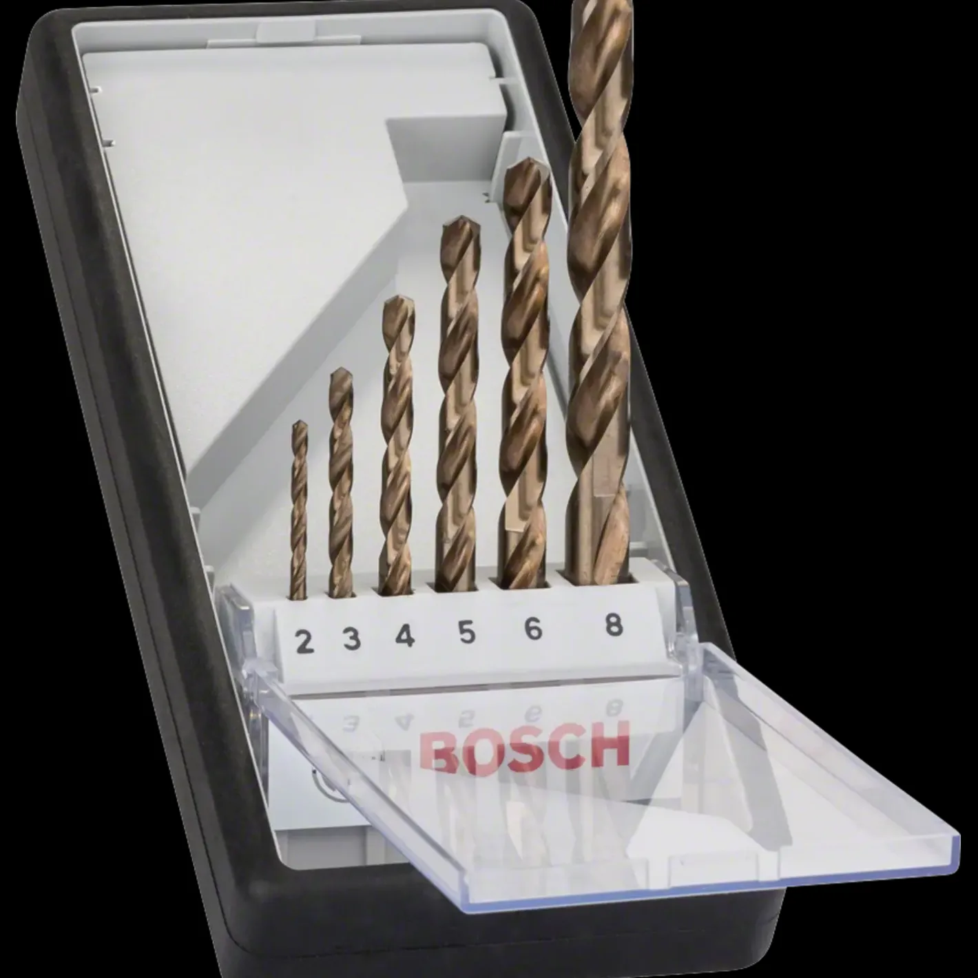 Bosch gør det selv Bosch PRO Stainless Steel HSS-Co-spiralborsæt, 6 stk.* Bor- Og Borsæt
