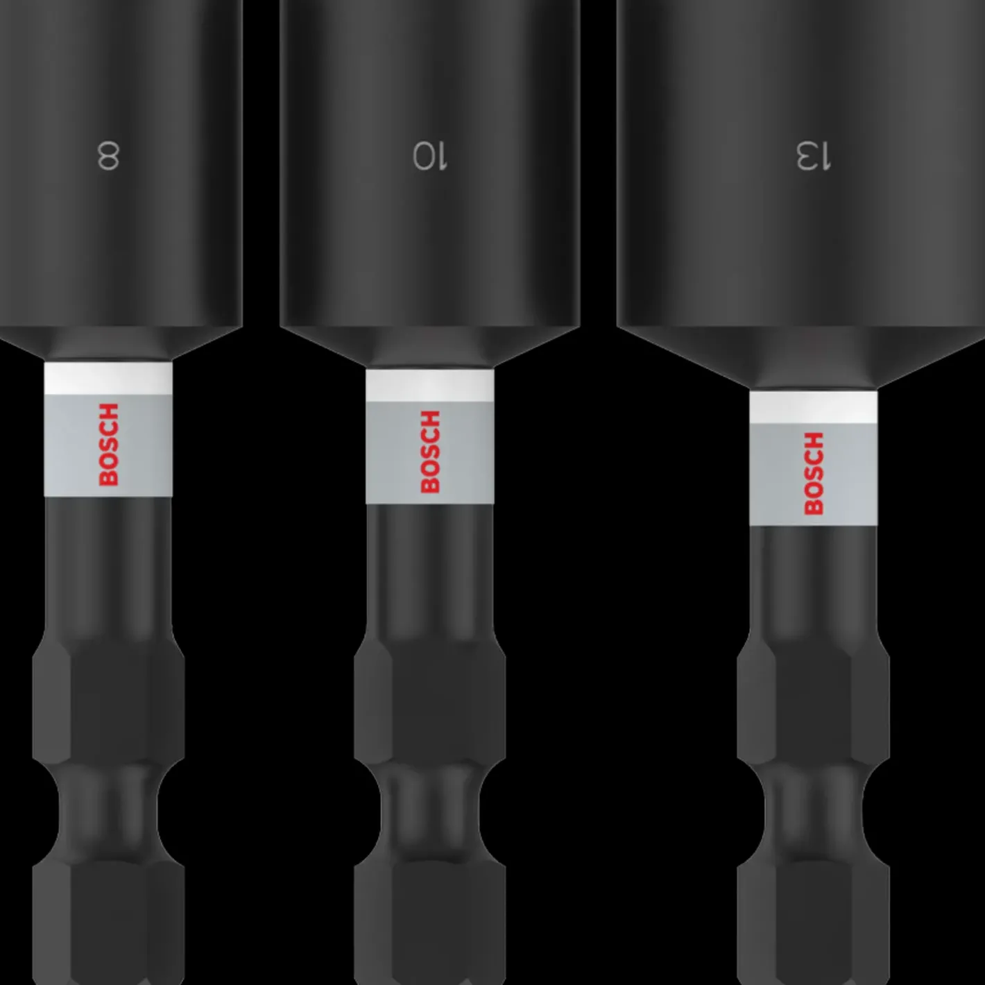 Bosch Professional Bosch PRO topnøglesæt magnet, 8x50, 10x50, 13x50 mm, 3 stk.* Bits- Og Bitssæt