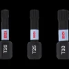 Bosch Professional Bosch PRO Torx slagbit, 3 stk.* Bits- Og Bitssæt