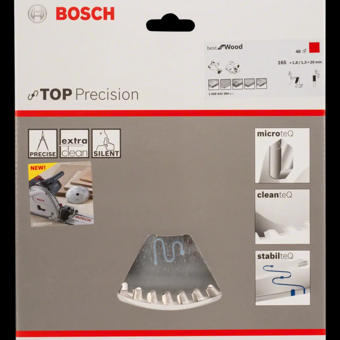 Bosch gør det selv Bosch Rundsavsklinge Top Precision Best for Wood* Rundsavklinger