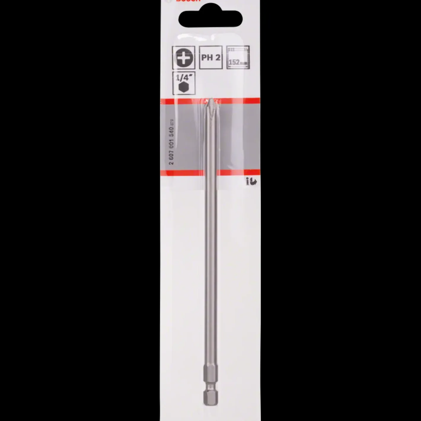Bosch gør det selv Bosch Skruebit, PH2 ekstra hård 152 mm* Bits- Og Bitssæt