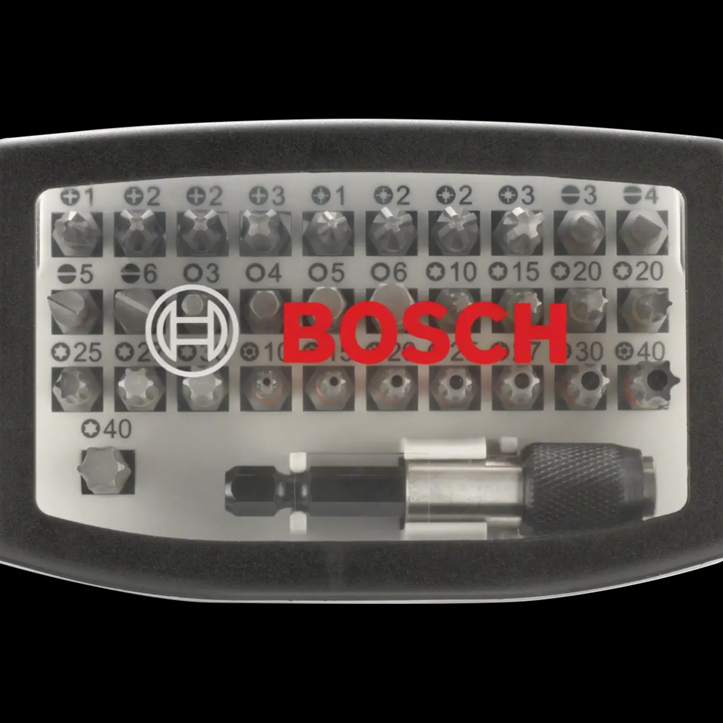 Bosch gør det selv Bosch Skruetrækkerbitsæt PH, PZ, H, T og 'Quick Change'-universalholder, 32 dele* Bits- Og Bitssæt