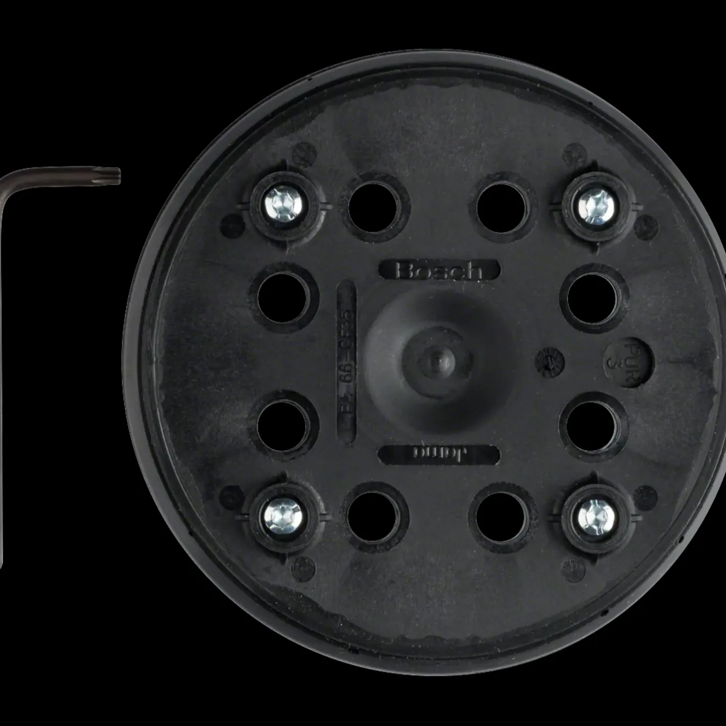 Bosch gør det selv Bosch Slibetallerken Ø125 mm 8 huller* Sliberondeller Og Slibeark